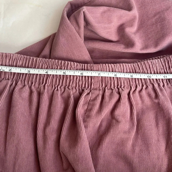 Vintage Alfred Dunner Lavender Pink Pants Sz Petite 12 elastic waist velvet - Picture 4 of 9